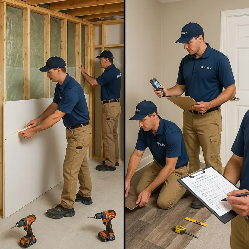 Repairs and Reconstruction process in Hood River County, OR